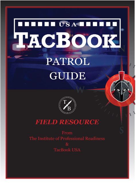 Cover of a 彩票联盟官方网站 patrol guide with a police badge and a knight's helmet logo.